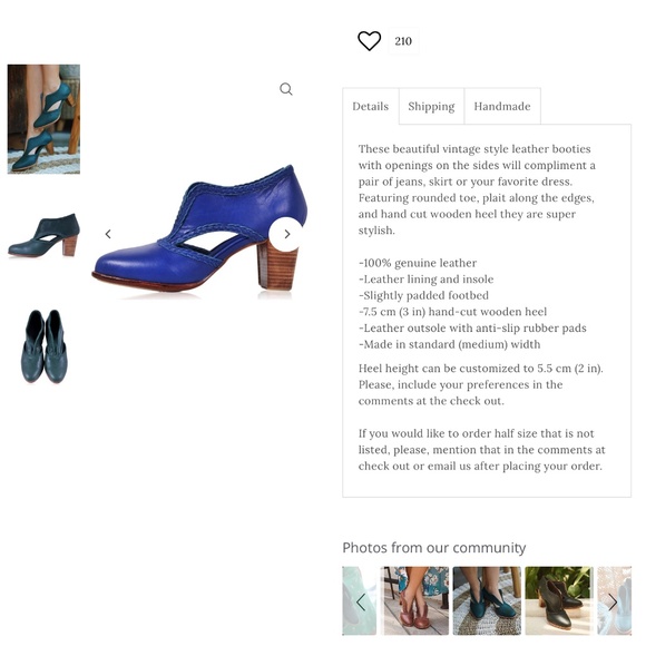 Spirit Walker Booties, practically new - Picture 3 of 7